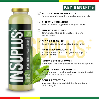 INSUPLUS+ PURE INSULIN PLANT JUICE