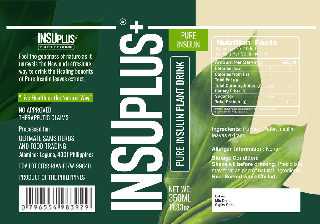 INSUPLUS+ PURE INSULIN PLANT JUICE
